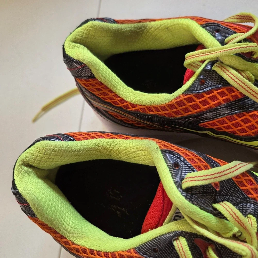 Saucony‎ Kinvara 9 Orange Yellow Men's Running Shoes Sneakers Size 9.5